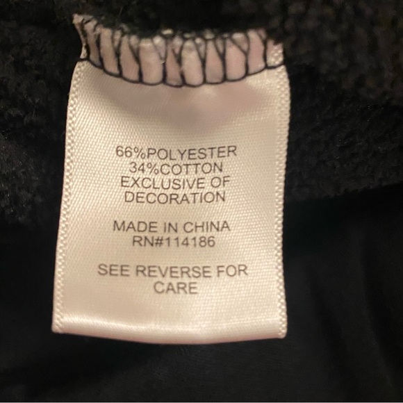 Y2k Juicy Couture Vintage Women's Size XL Black Jogger Sweatpants - Picture 9 of 10